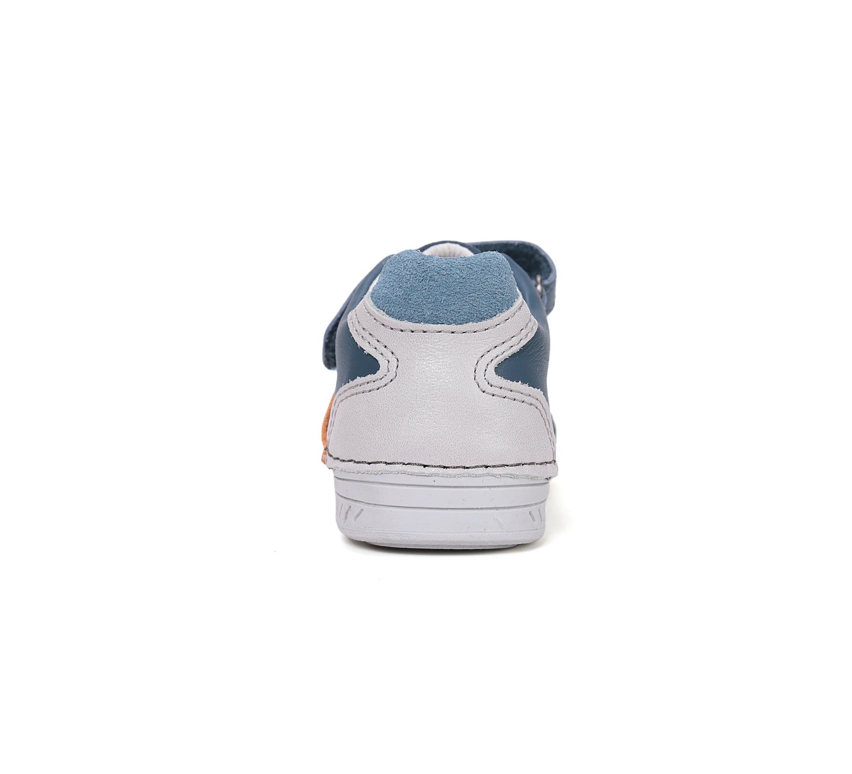 D.D.Step pantofi baieti din piele cu scai 25-30 Royal Blue