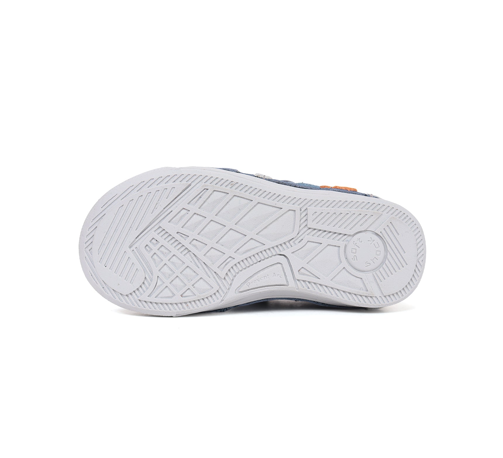 D.D.Step pantofi baieti din piele cu scai 25-30 Royal Blue