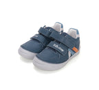 D.D.Step pantofi baieti din piele cu scai 25-30 Royal Blue