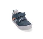 D.D.Step pantofi baieti din piele cu scai 25-30 Royal Blue