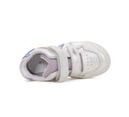 D.D.Step pantofi fete din piele cu scai 25-30 White