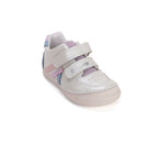 D.D.Step pantofi fete din piele cu scai 25-30 White