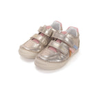 D.D.Step pantofi fete din piele cu scai 31-36 Gold