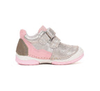 D.D.Step pantofi fete piele 19-24 Gold cu insertii