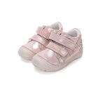 D.D.Step pantofi fete piele 20-25 Rose Gold cu raton