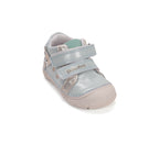 D.D.Step pantofi fete piele 20-25 Spring Green cu raton