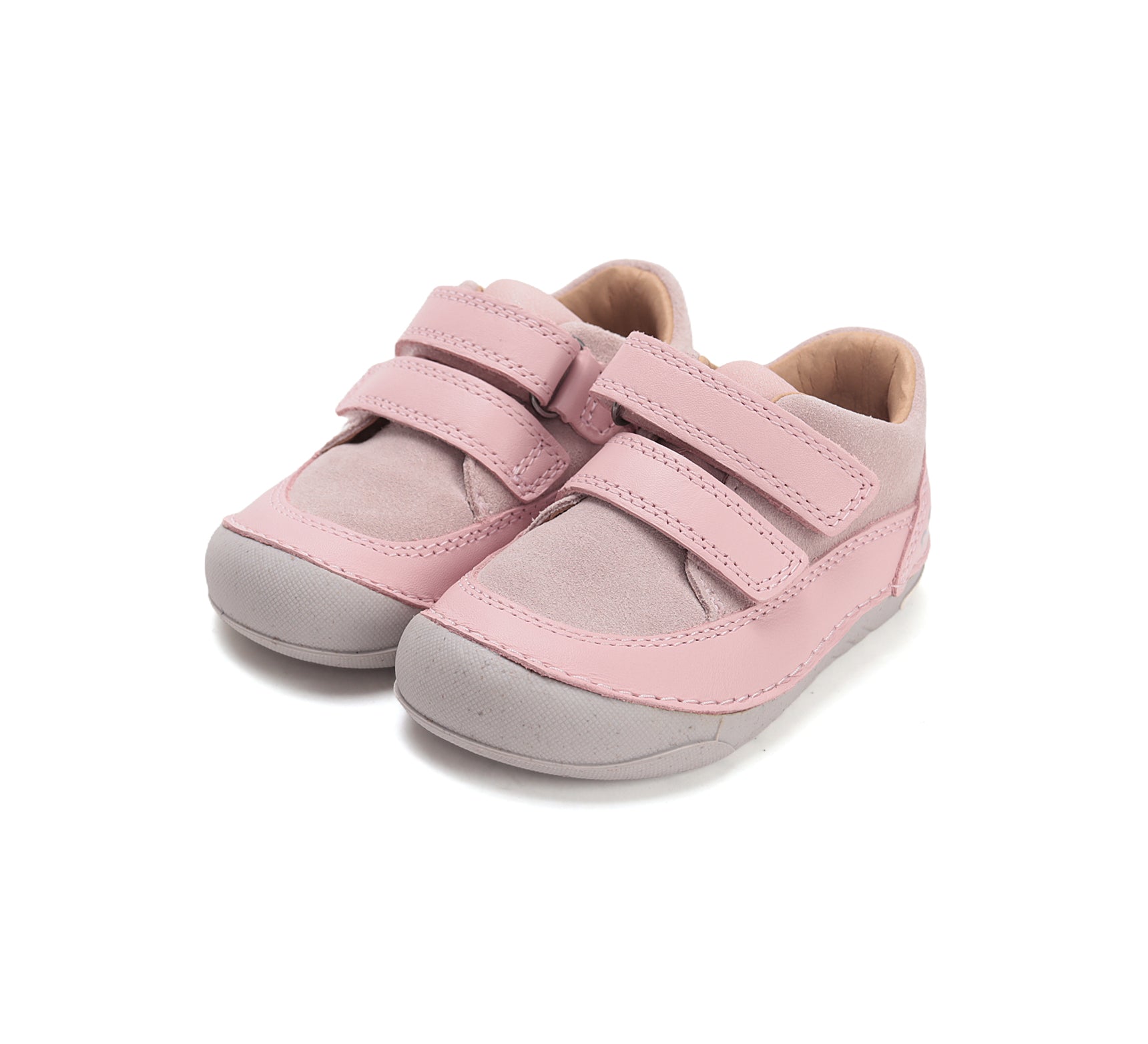 D.D.Step pantofi fete piele 22-27 Baby Pink Imagine principală a produsului
