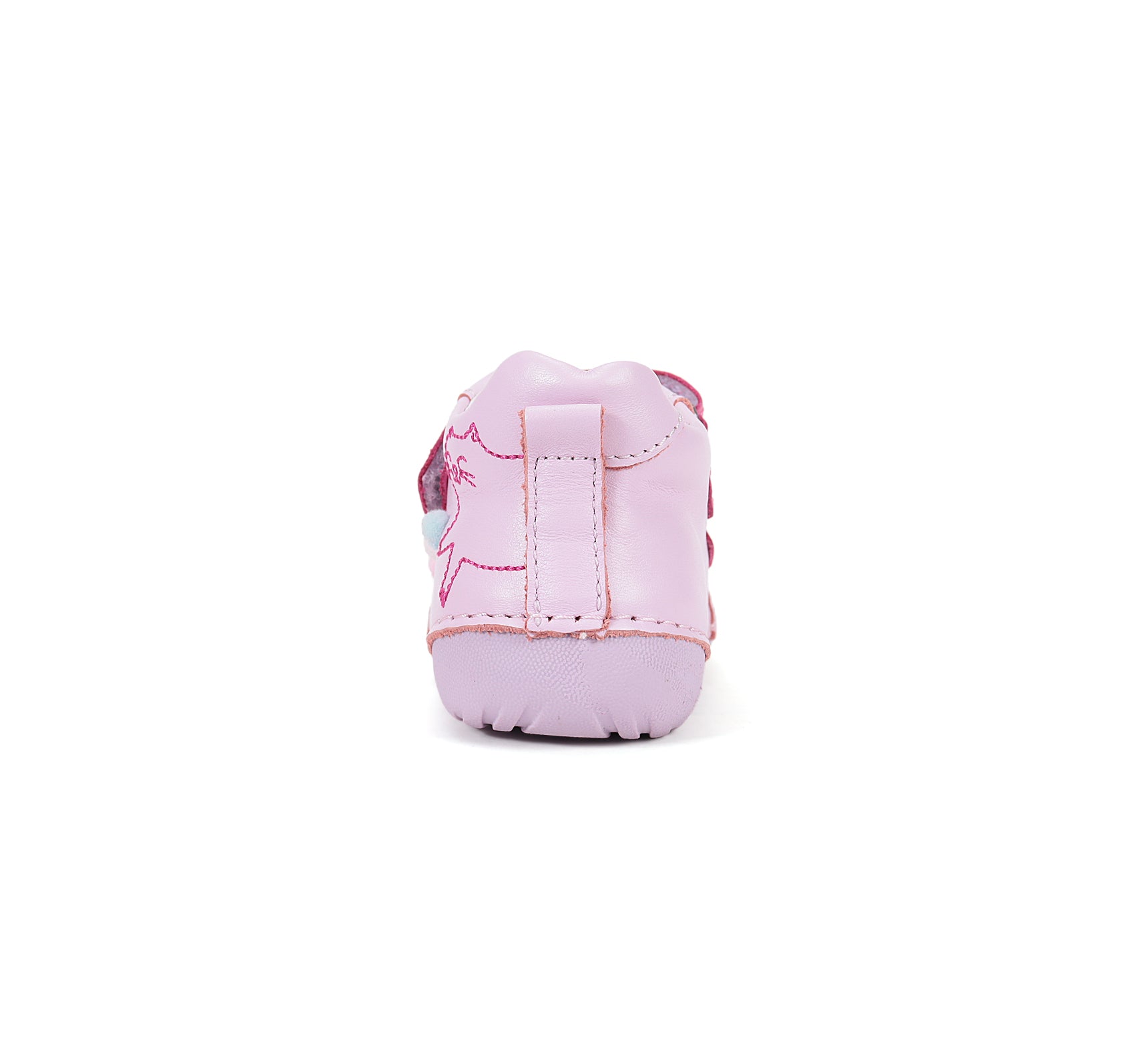 D.D.Step pantofi fete Primii pasi 18-24 Daisy Pink cu pisica