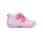 D.D.Step pantofi fete Primii pasi 18-24 Daisy Pink cu pisica