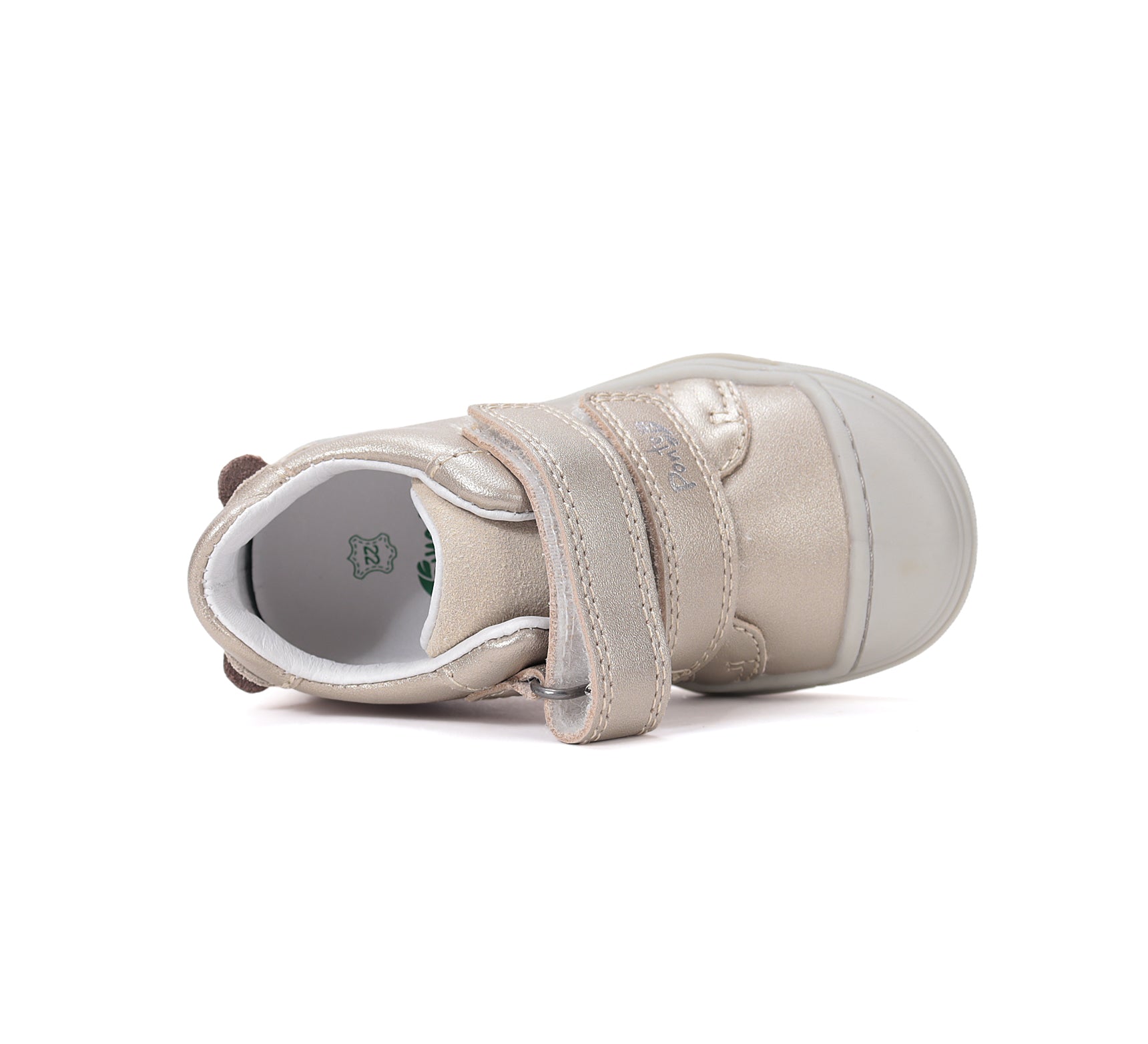 D.D.Step pantofi fete Ponte20 supinati 22-27 Gold cu ursulet