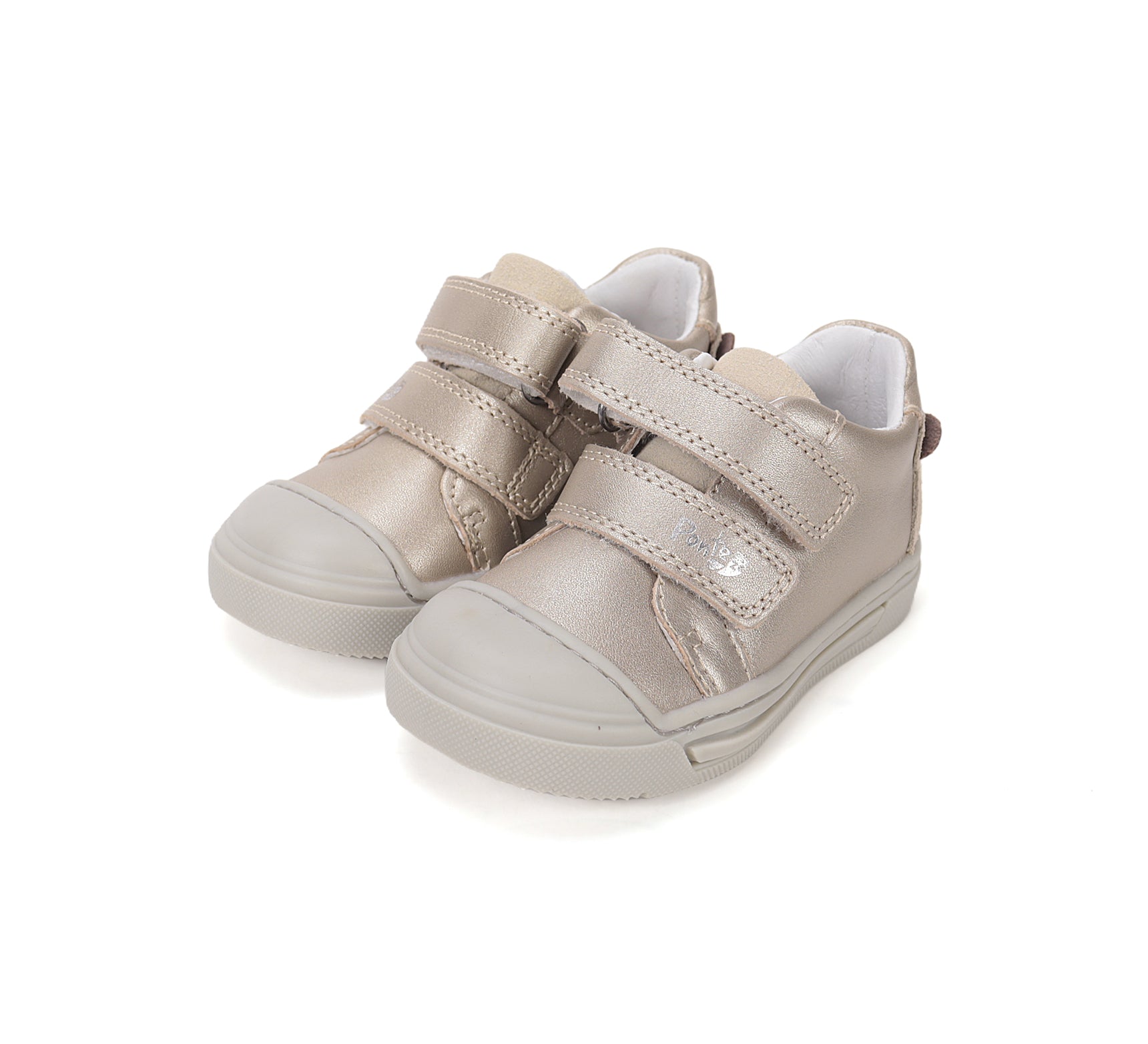 D.D.Step pantofi fete Ponte20 supinati 22-27 Gold cu ursulet Imagine principală a produsului