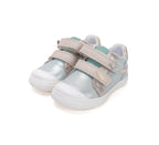 D.D.Step pantofi fete Ponte20 supinati 22-27 Spring Green cu lalea