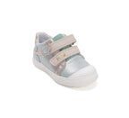 D.D.Step pantofi fete Ponte20 supinati 22-27 Spring Green cu lalea