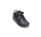 D.D.Step pantofi fete Ponte20 supinati 24-29  Black cu inimioara