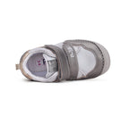 D.D.Step pantofi fete Ponte20 supinati 30-35 Silver cu dungi
