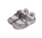 D.D.Step pantofi fete Ponte20 supinati 30-35 Silver cu dungi