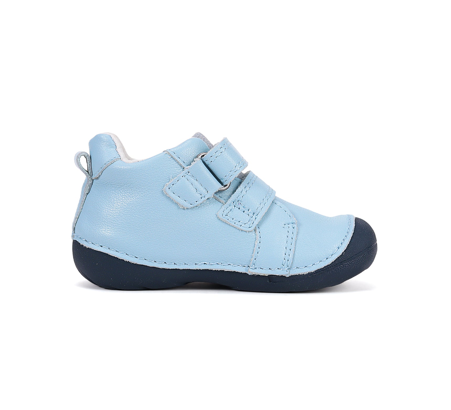 D.D.Step pantofi baieti Primii pasi 18-24 Aero Blue cu ursulet