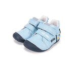 D.D.Step pantofi baieti Primii pasi 18-24 Aero Blue cu ursulet