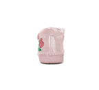D.D.Step pantofi fete Primii pasi 20-25 Rose Gold cu inimioara