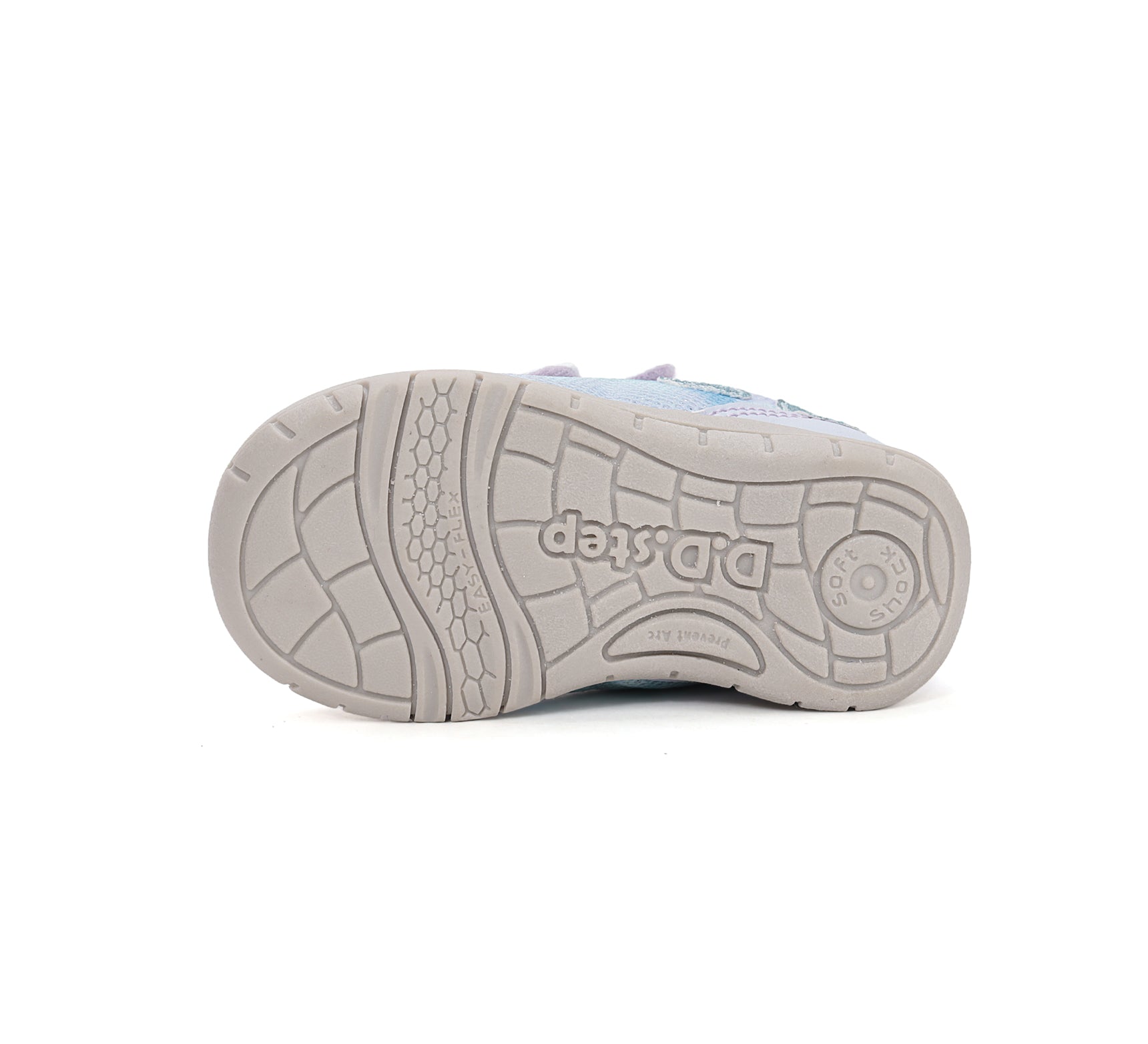 D.D.Step pantofi fete sport 20-31 Aero Blue cu inimioare