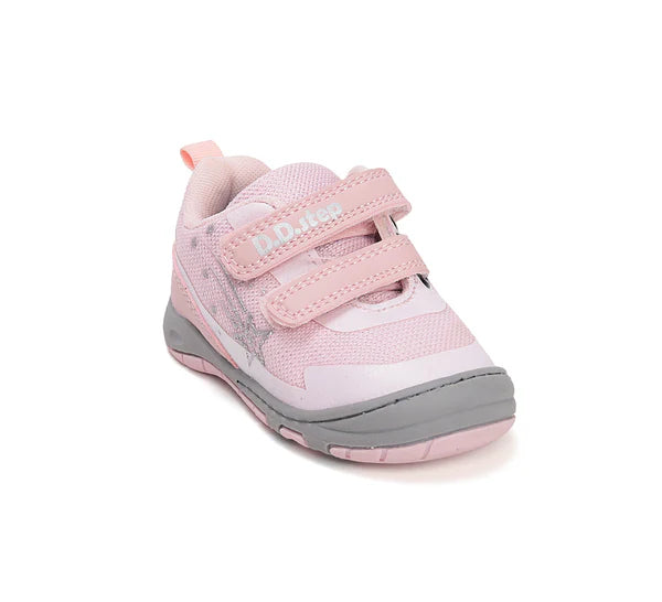 D.D.Step pantofi fete sport 26-31 Daisy Pink cu cometa