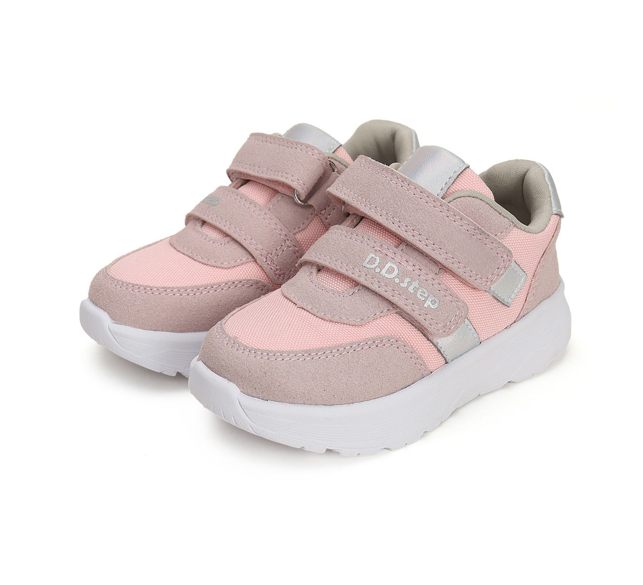 D.D.Step pantofi fete sport 26-31, Pink cu gri Imagine principală a produsului