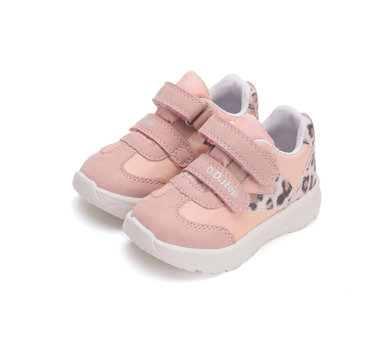 D.D.Step pantofi fete sport 28-33 Baby Pink cu V Imagine principală a produsului