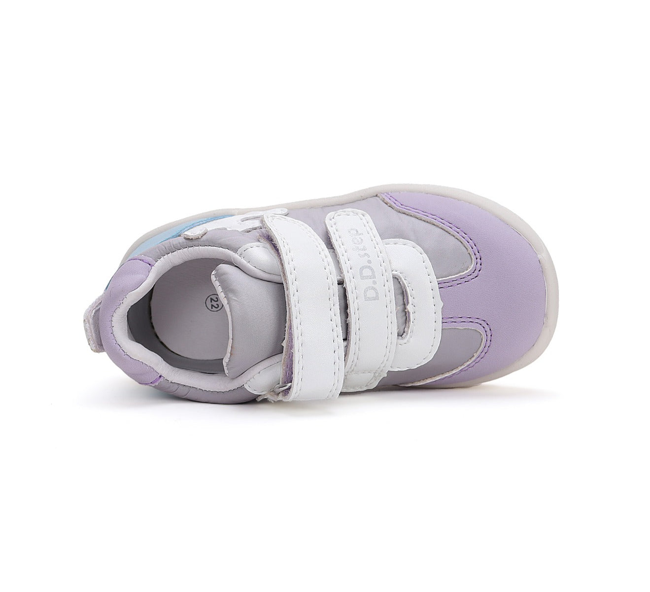 D.D.Step pantofi fete sport 28-33 Grey cu coronita