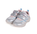 D.D.Step pantofi fete sport 30-35, White cu roz si albastru