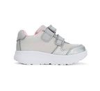 D.D.Step pantofi fete sport 26-31 Silver cu inimioare