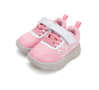 D.D.Step pantofi fete sport cu LED 22-27 Daisy Pink cu trandafir