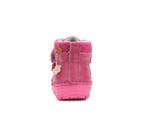 D.D.Step pantofi fetite captusiti 20-25 Dark Pink cu copac inflorit