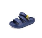D.D.Step papuci baieti deschisi din cauciuc 26-31 Royal Blue