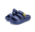 D.D.Step papuci baieti deschisi din cauciuc 26-31 Royal Blue