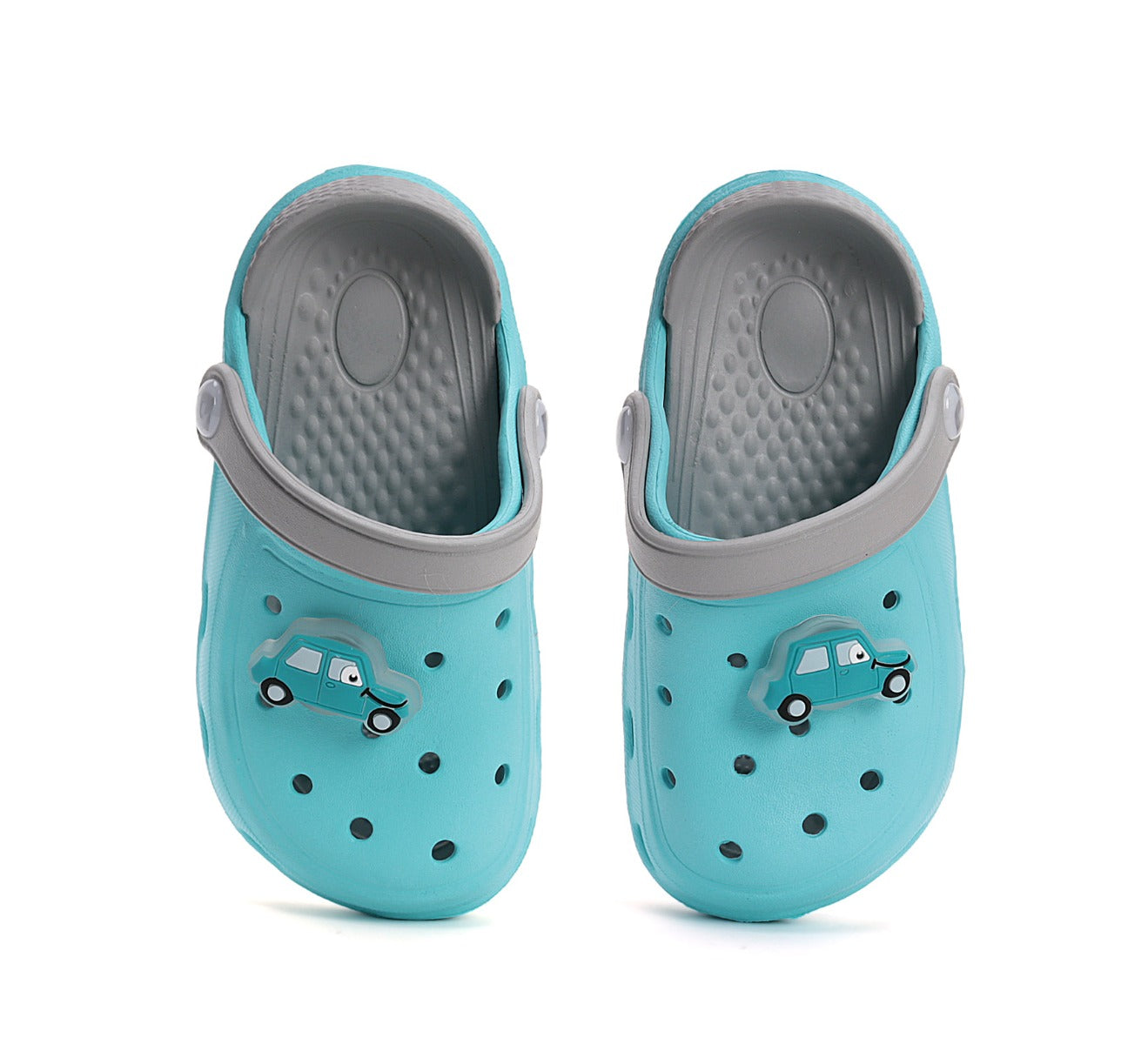 D.D.Step papuci baieti din cauciuc 20-25 Calypso sky cu masinuta