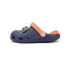 D.D.Step papuci baieti din cauciuc 20-25 Royal Blue cu tanc