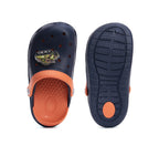 D.D.Step papuci baieti din cauciuc 20-25 Royal Blue cu tanc