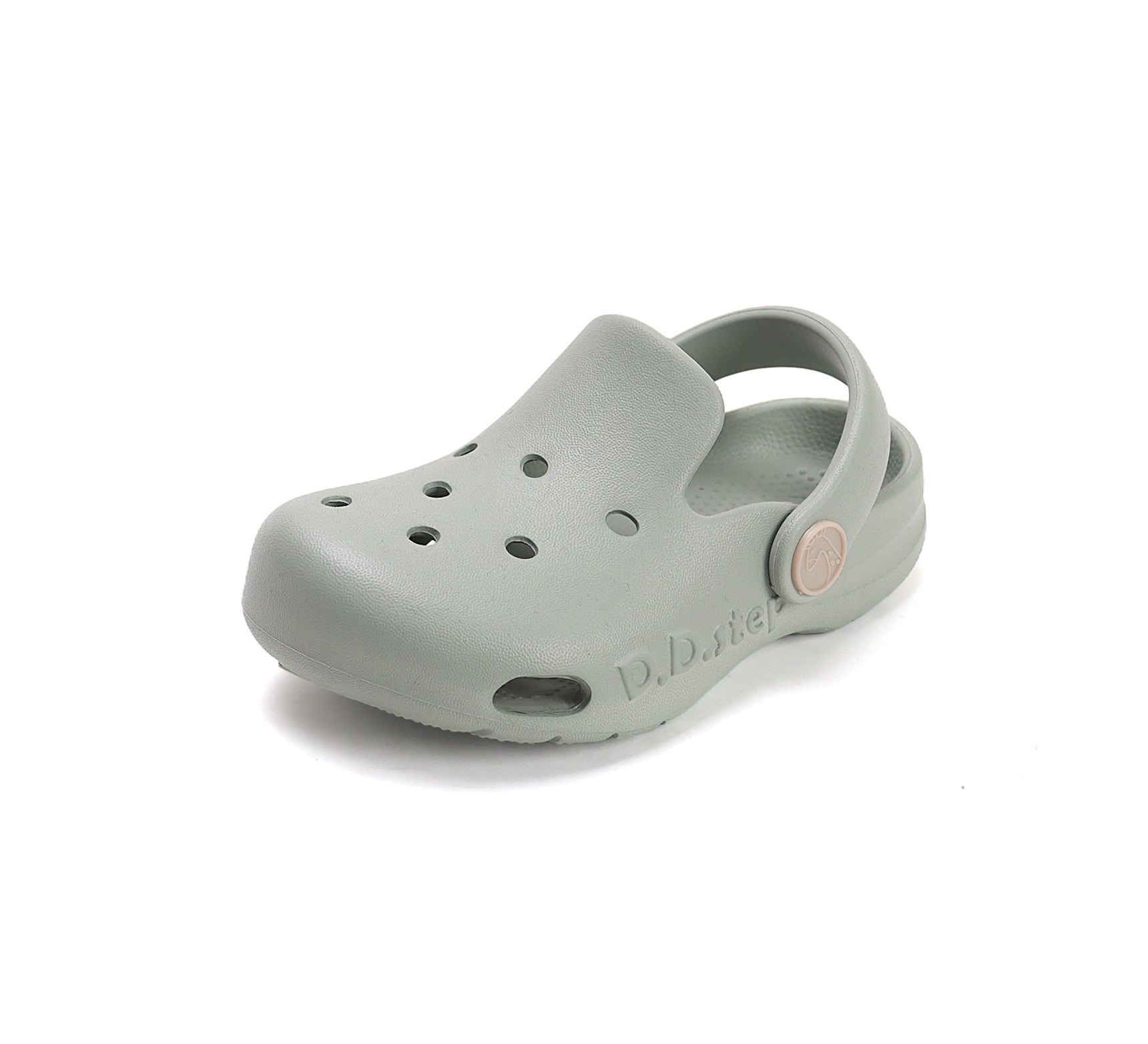 D.D.Step papuci baieti din cauciuc tip sabot 22-33 Water Lily Green