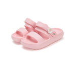 D.D.Step papuci fete deschisi  din cauciuc 26-31 Baby Pink