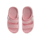 D.D.Step papuci fete deschisi  din cauciuc 26-31 Baby Pink