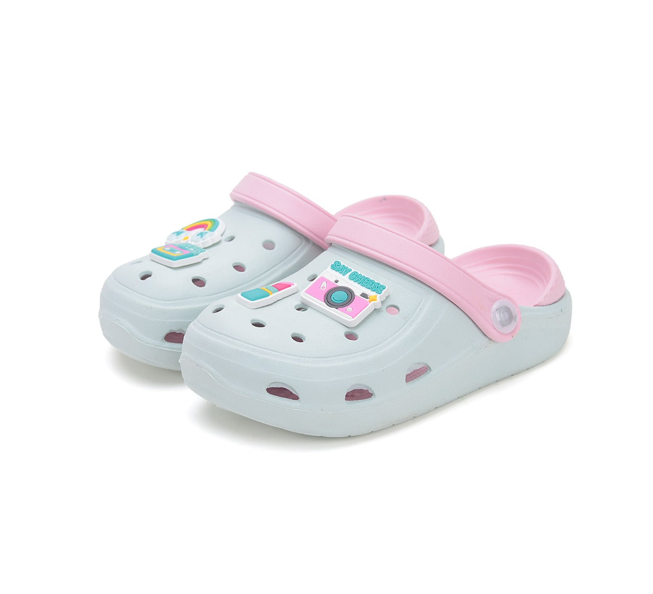 D.D.Step papuci fete din cauciuc 26-31 Baby Pink for girl