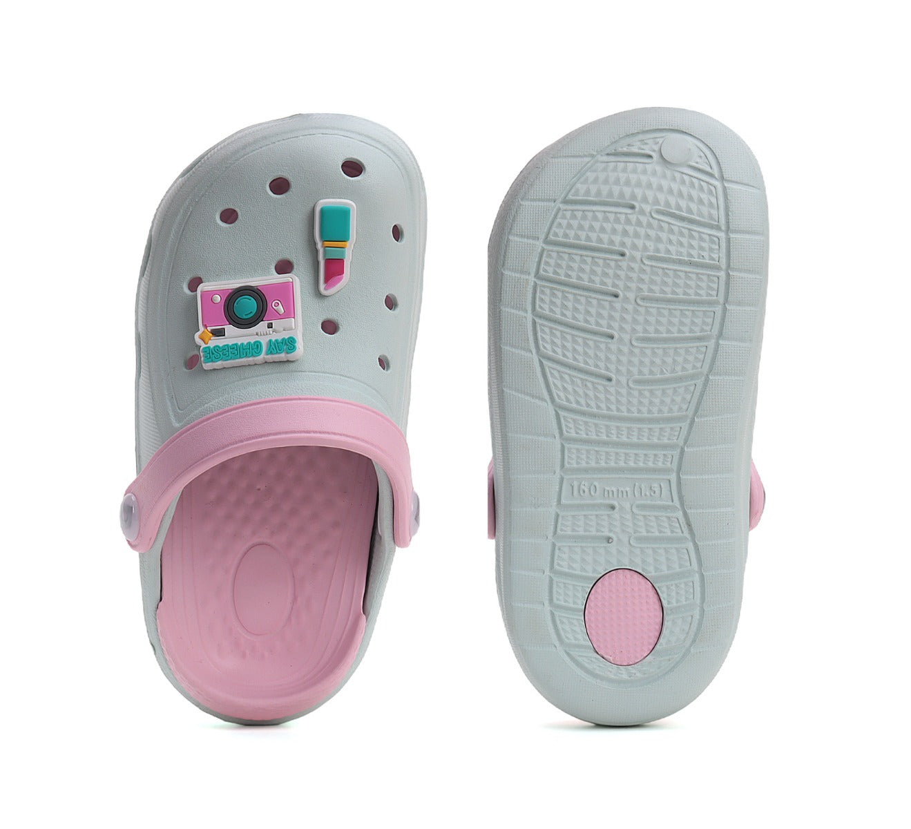 D.D.Step papuci fete din cauciuc 20-25 Baby Pink for girl 