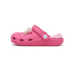 D.D.Step papuci fete din cauciuc 26-31 Dark Pink cu unicorn