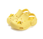 D.D.Step papuci fete din cauciuc tip sabot 22-33 Lemon cu banana