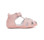 D.D.Step sandale fete 18-25 Baby Pink cu ursulet