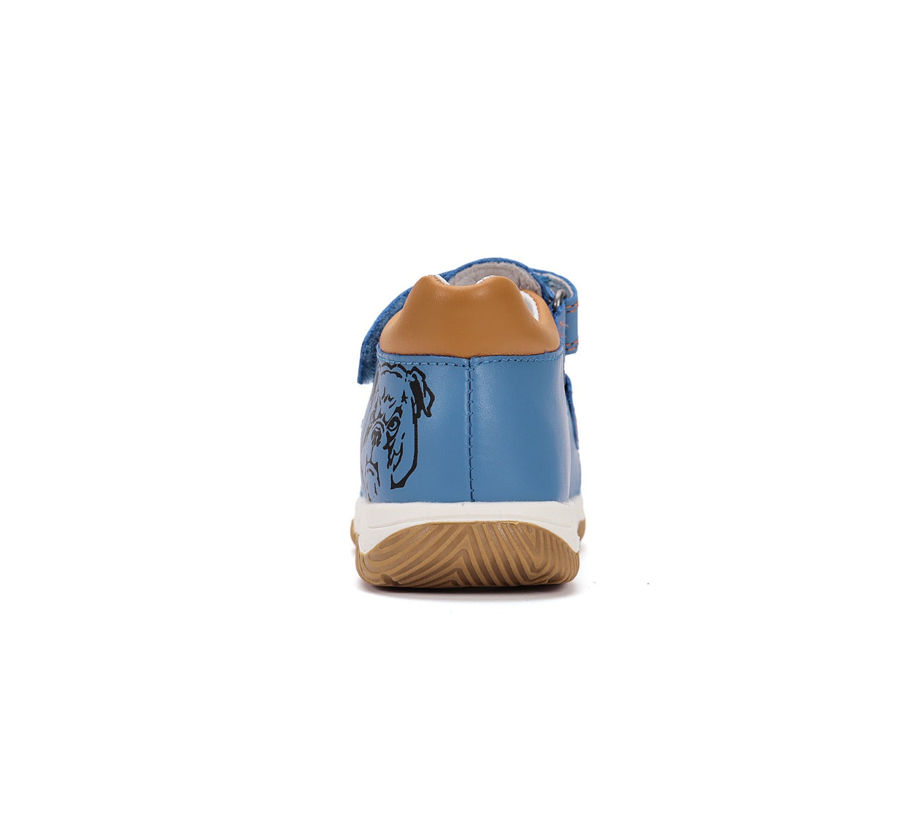 D.D.Step sandale baieti 25-30 Bermuda Blue cu caine