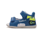 D.D.Step sandale baieti 25-30 Bermuda blue cu excavator