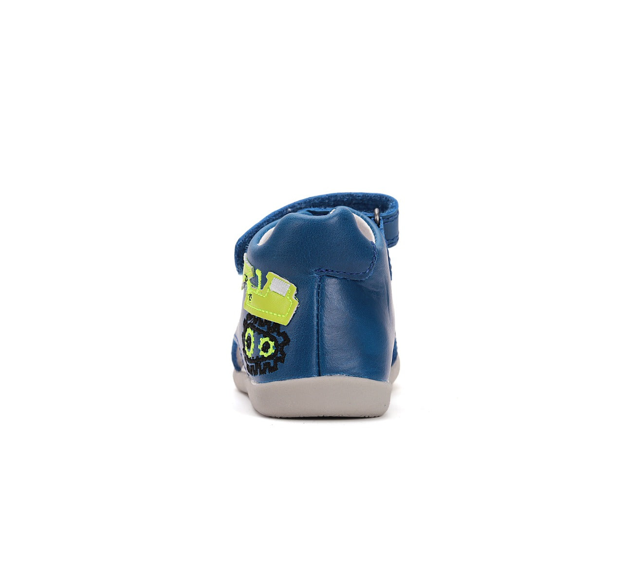D.D.Step sandale baieti 25-30 Bermuda blue cu excavator