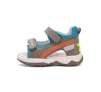D.D.Step sandale baieti 19-24 Chocolate cu stea