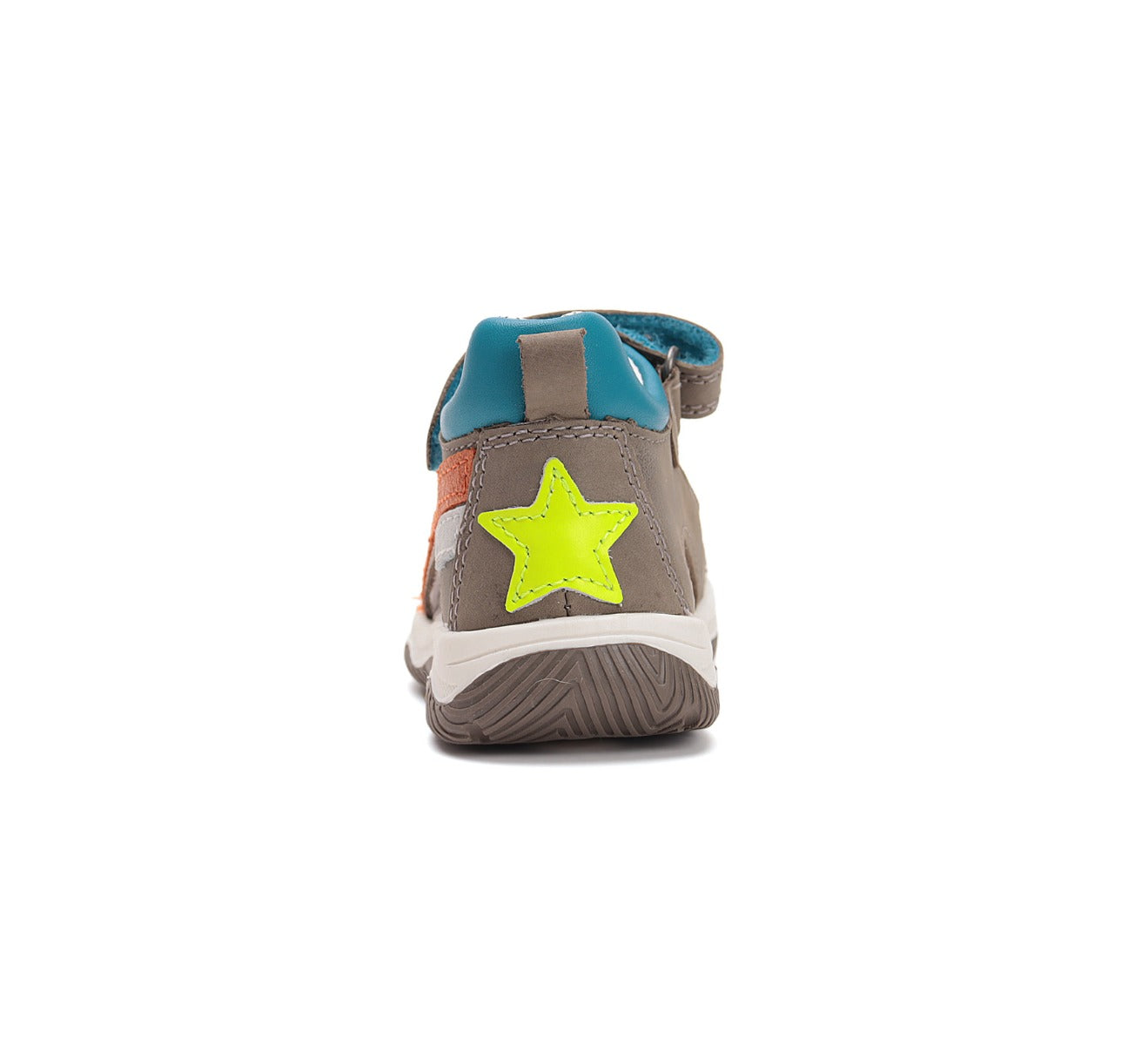 D.D.Step sandale baieti 19-24 Chocolate cu stea